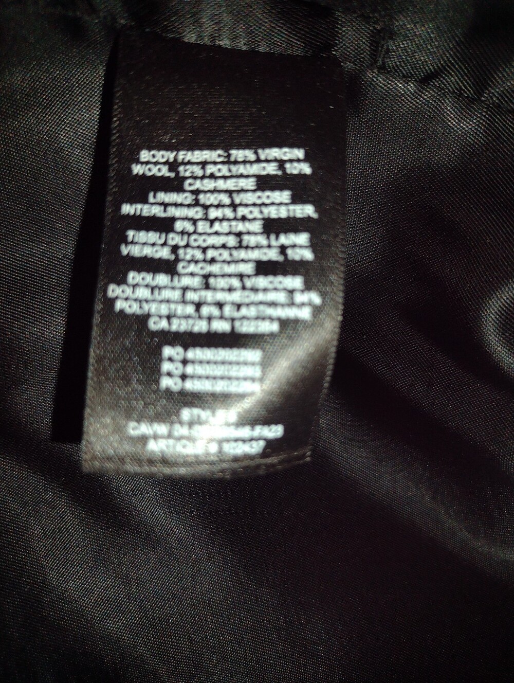 Aritzia The Only Coat - Wool Cashmere - Picture 9 of 12